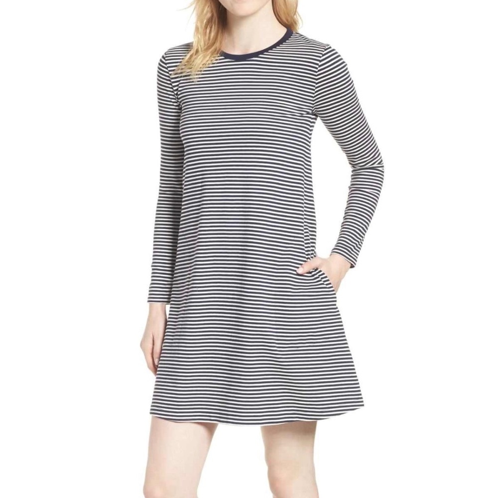 J. Crew Stripped Dress in excellent condition